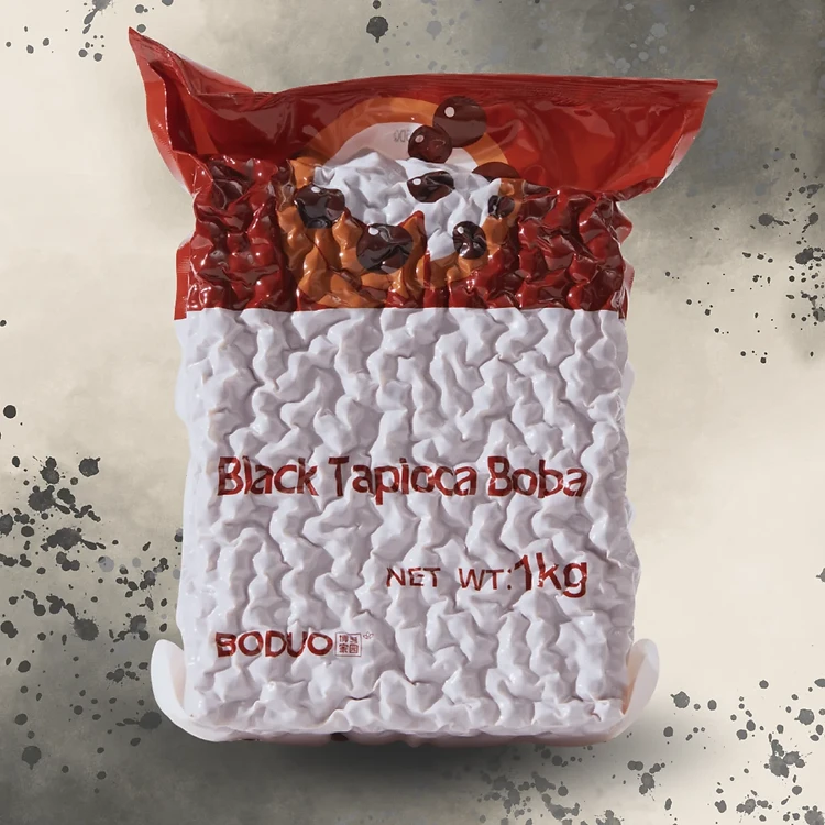 Perla de tapioca negra