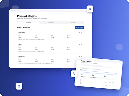 Apola menu costing and margin calculator