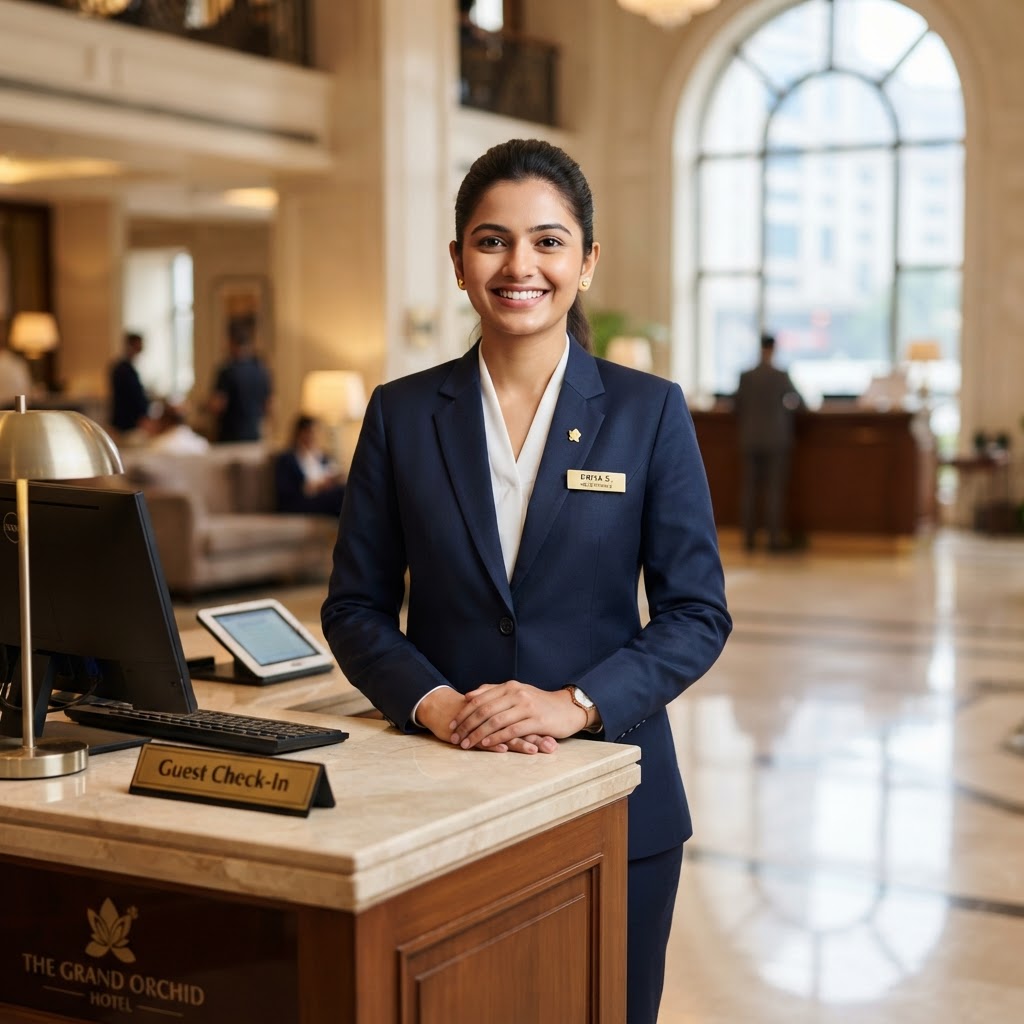 Hotel receptionist