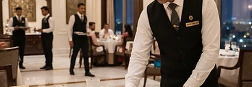 Waiter – Five-star Hotel (food & Accommodation Provided)
