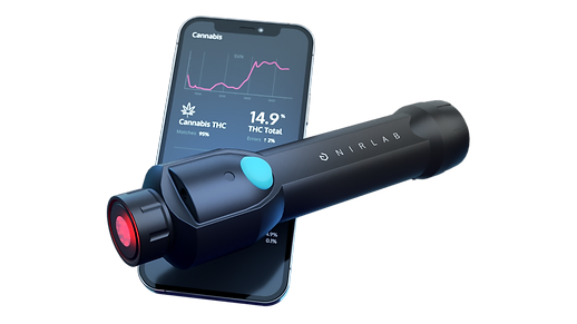 NIR spectrometer handheld device