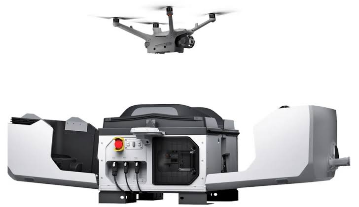 Trakterm aerial surveillance drone and docking station