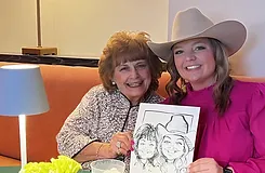 Caricature Artists at an Oklahoma event