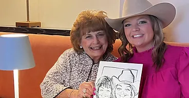 Caricature Artists at an Oklahoma City event