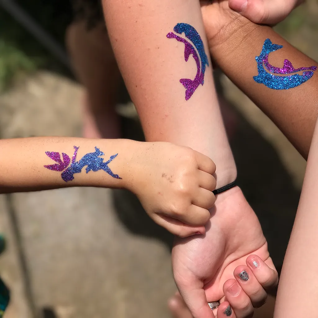 Airbrush Tattoos at an Oklahoma City event