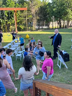 Magician at an Oklahoma City event