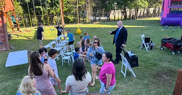Magician at an Oklahoma City event