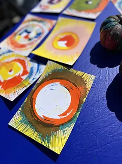Spin Art at an Oklahoma City event