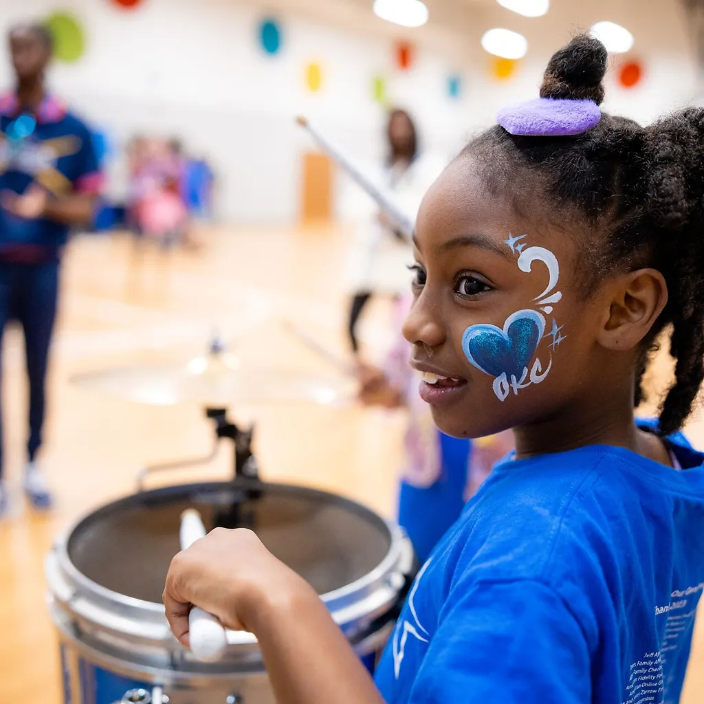 Face Painting at an Oklahoma City event