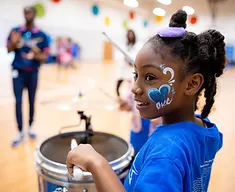 Face Painting at an Oklahoma City event