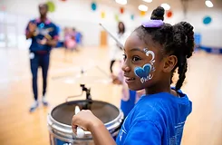 Face Painting at an Oklahoma event