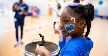 Face Painting at an Oklahoma City event