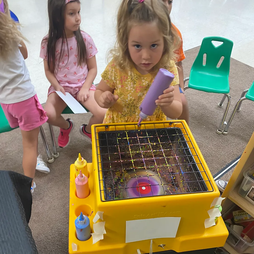 Spin Art at an Oklahoma City event