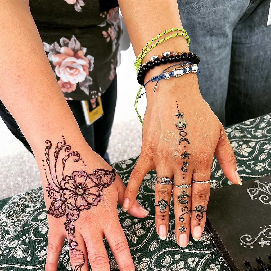 Henna Tattoos at an Oklahoma City event