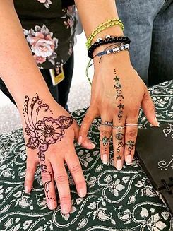 Henna Tattoos at an Oklahoma City event