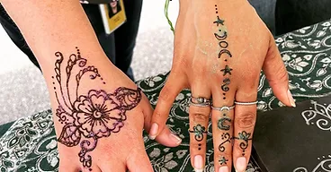 Henna Tattoos at an Oklahoma City event