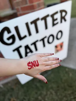 Glitter Tattoos at an Oklahoma City event