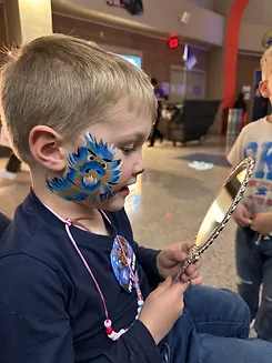 Face Painting at an Oklahoma City event