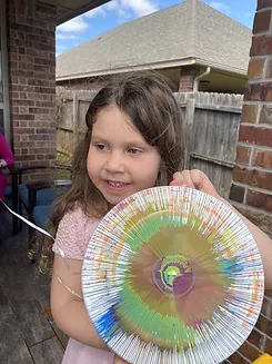 Spin Art at an Oklahoma City event