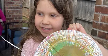 Spin Art at an Oklahoma City event