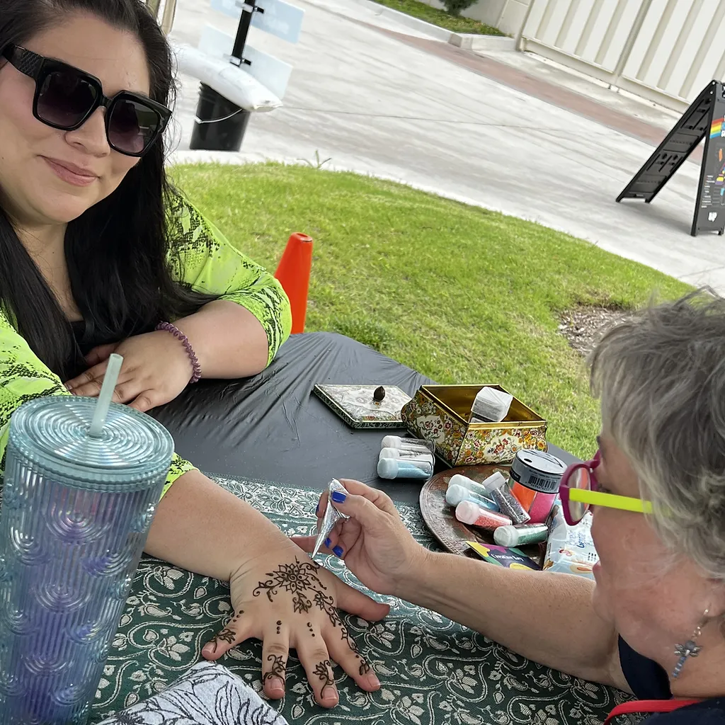 Henna Tattoos at an Oklahoma City event