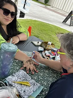 Henna Tattoos at an Oklahoma City event