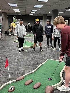 Themed Mini Golf at an Oklahoma City event