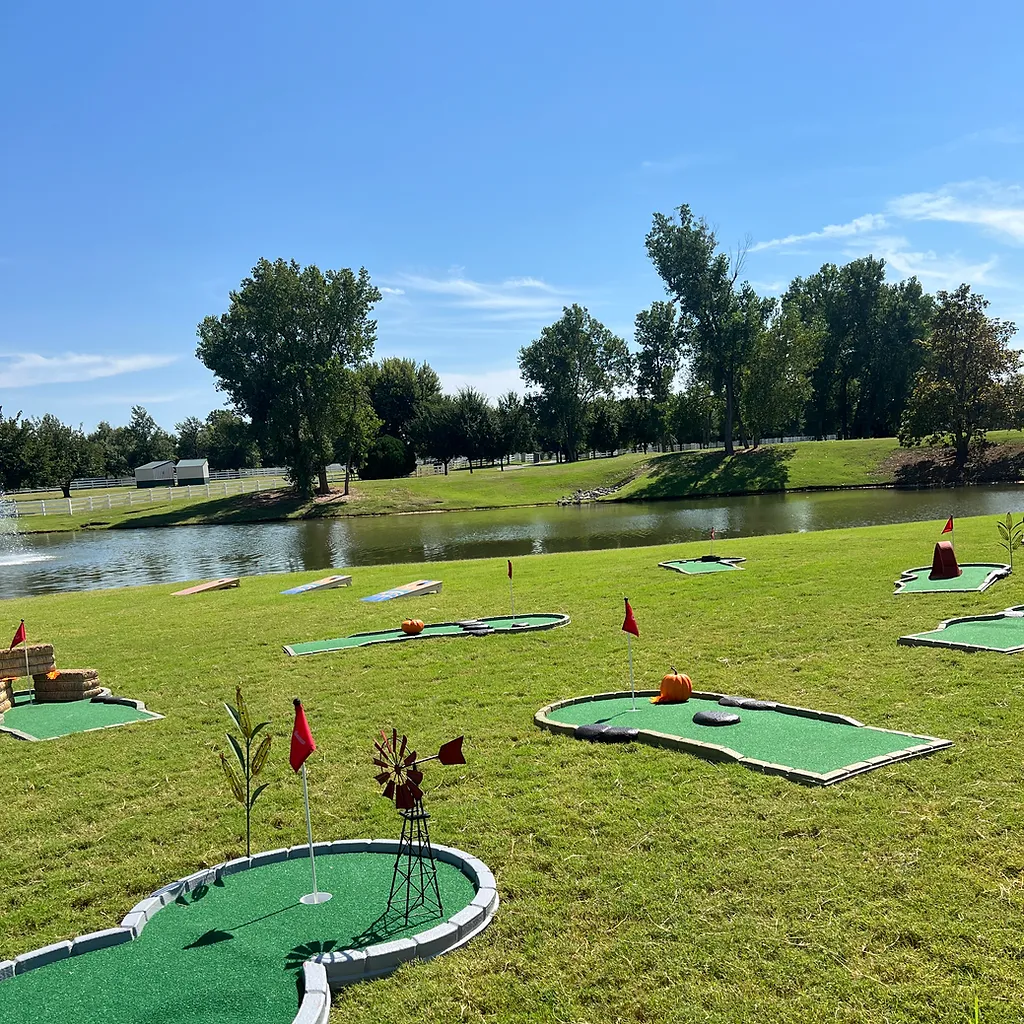 Themed Mini Golf at an Oklahoma City event