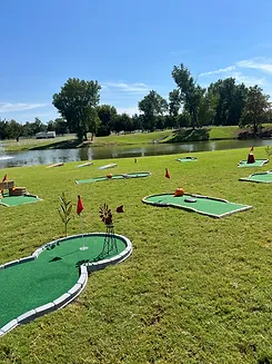 Themed Mini Golf at an Oklahoma City event
