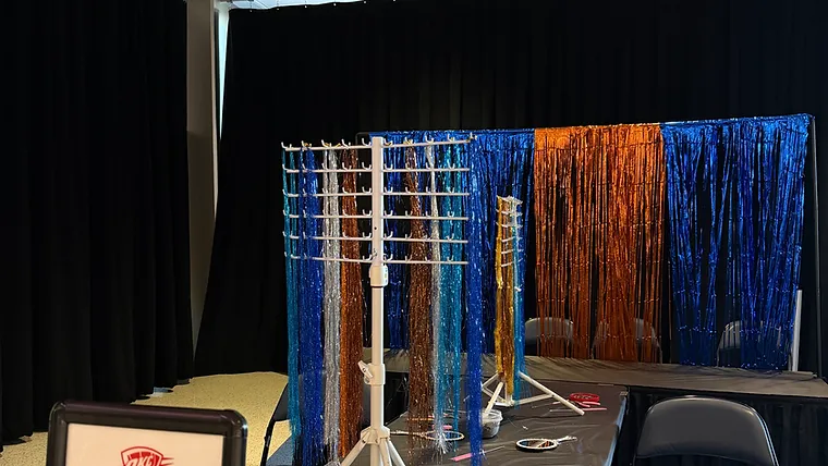 Hair Tinsel at an Oklahoma City event