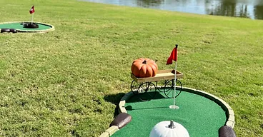Themed Mini Golf at an Oklahoma City event