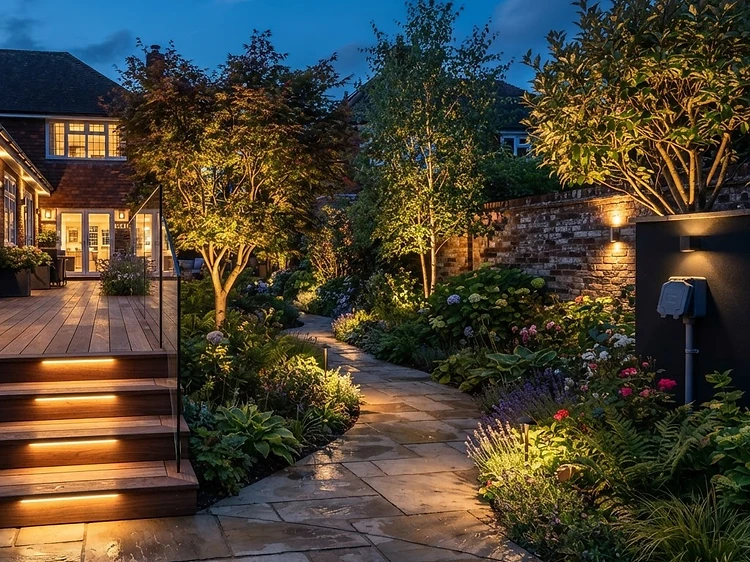 Garden Lighting & Power in Surrey