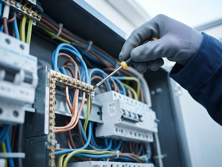 Surrey Electri Call electrician at work