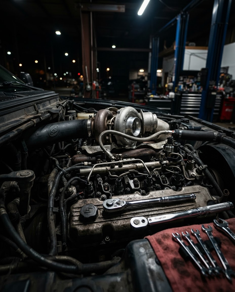 Light duty diesel pickup service