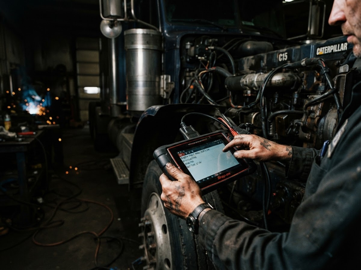 Diesel diagnostic work