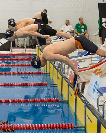 Simon Boer in actie