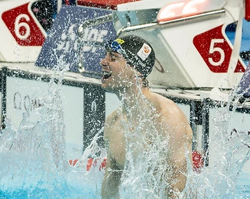 Olivier van de Voort in actie