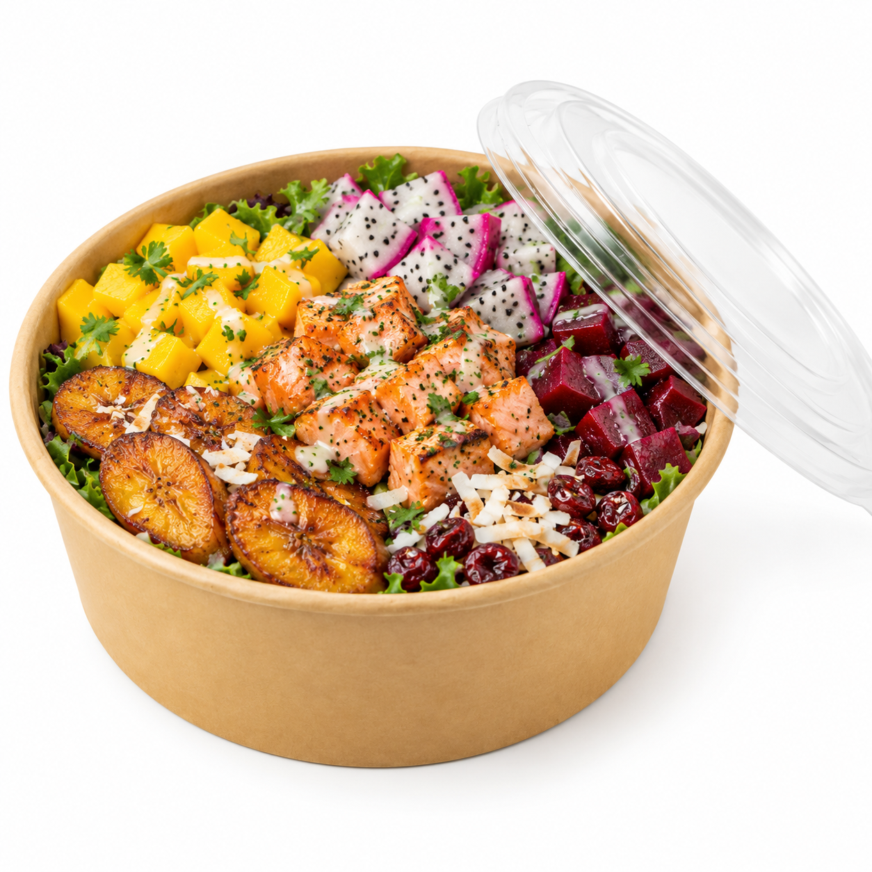 Tropical Joy Salmon Salad