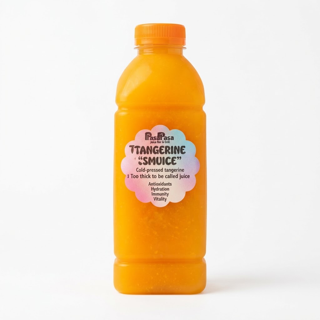 Tangerine Smuice 1L — Cold-Pressed