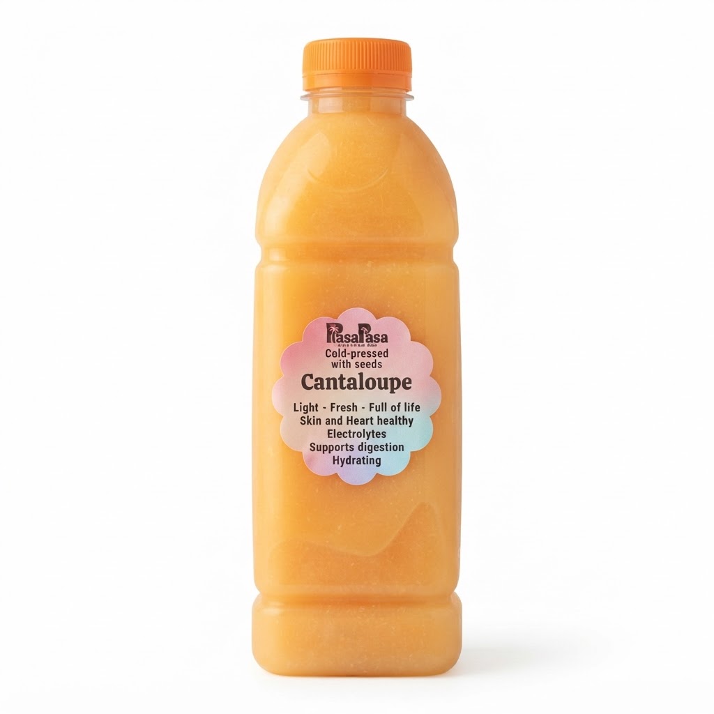 Cantaloupe 1L — Cold-Pressed with Seeds