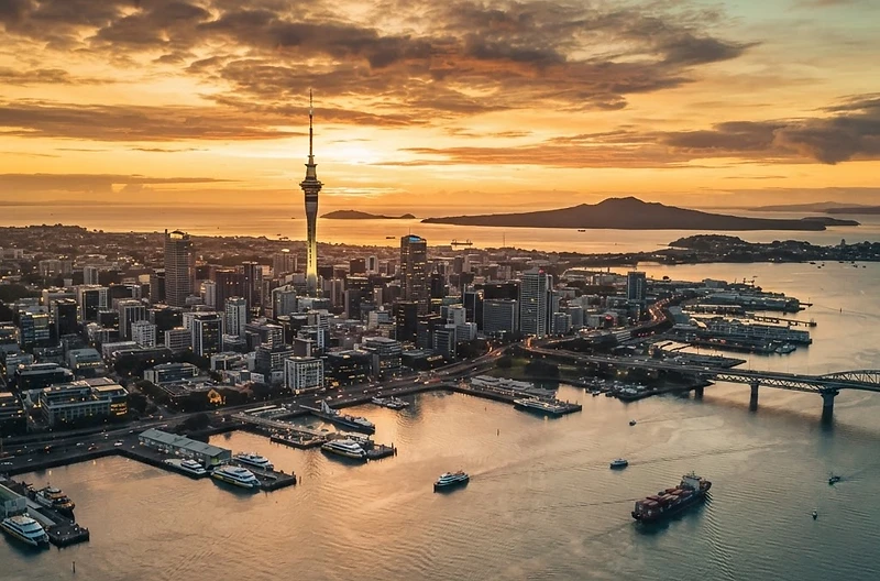 Auckland city skyline at dawn — Covenant operational efficiency
