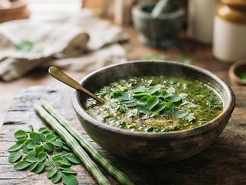 Moringa Leaf Soup