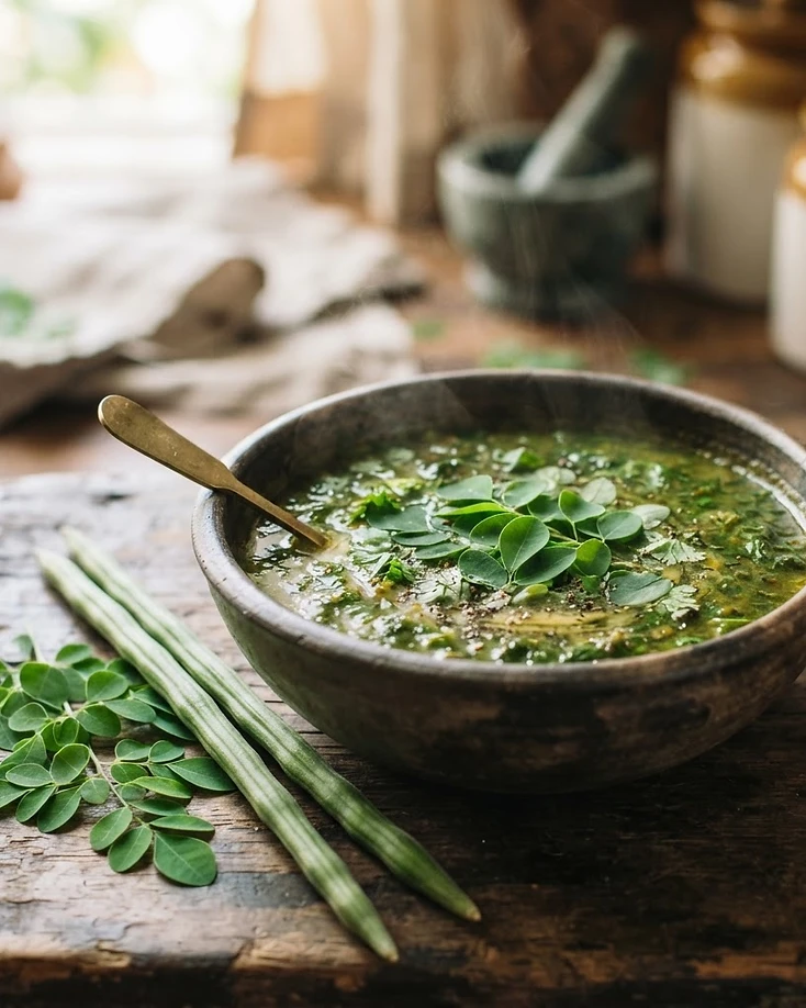 Moringa Leaf Soup
