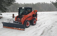 Snow removal in Everett, Ontario