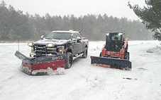 Snow removal in Lisle, Ontario