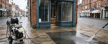 Commercial Pressure Washing in Ipswich — surface detail