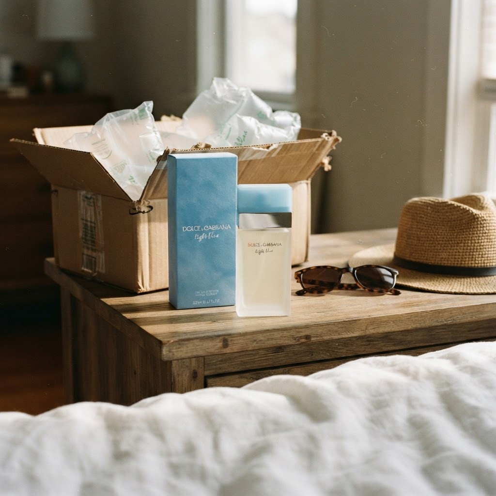 Customer photo · Light Blue