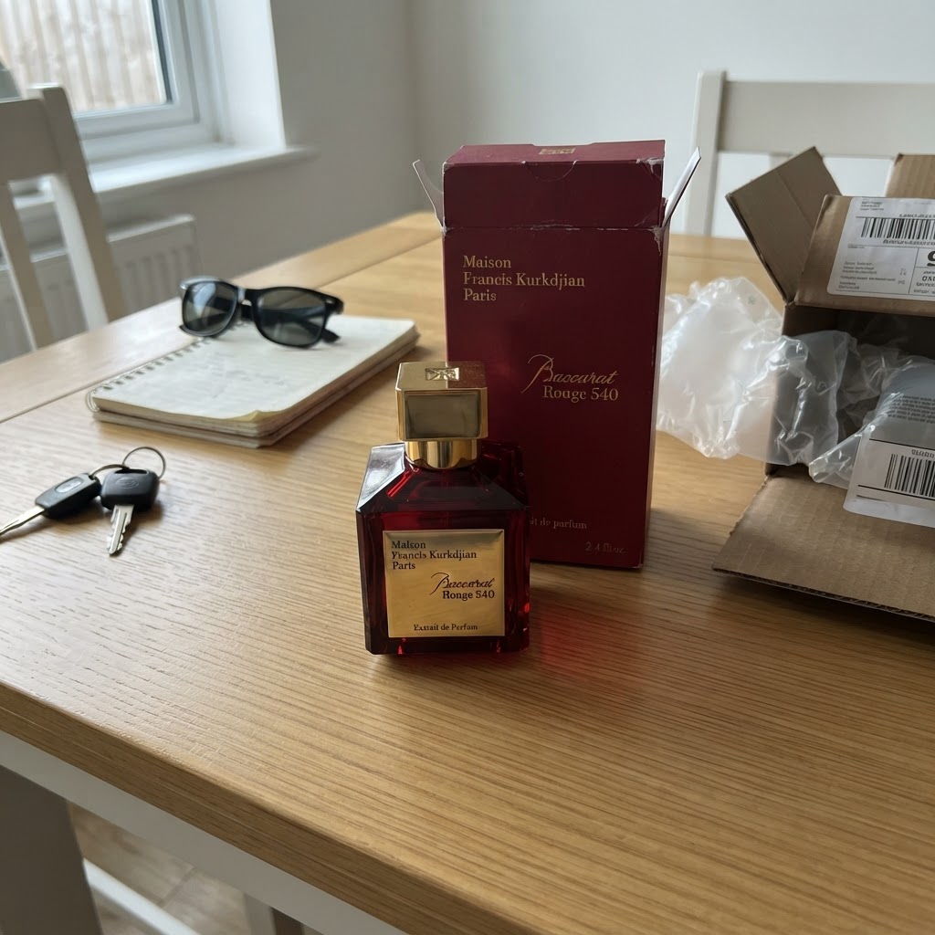 Customer photo · Baccarat Rouge 540