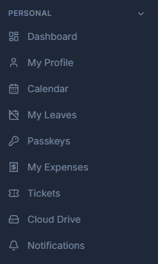 Personal sidebar magnified