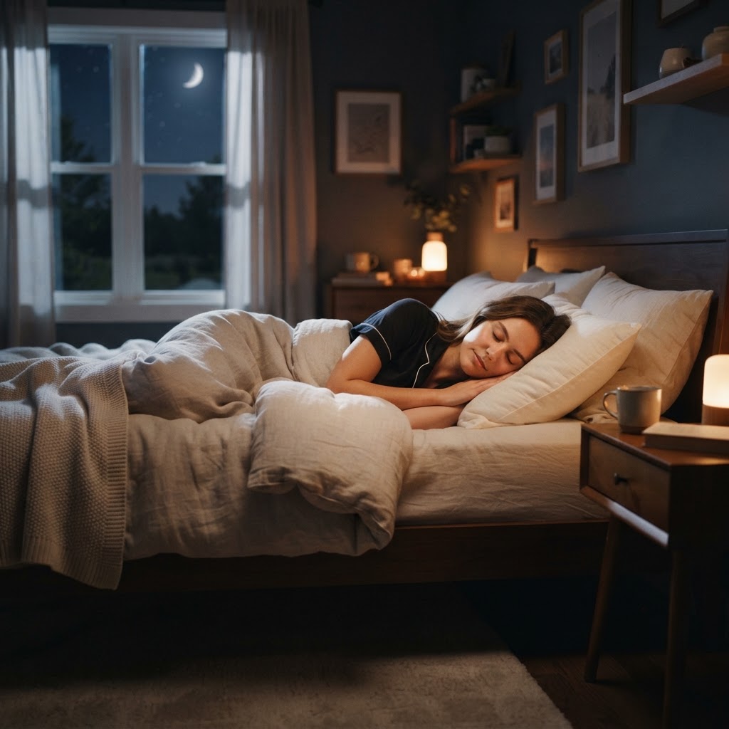 Store owner sleeping